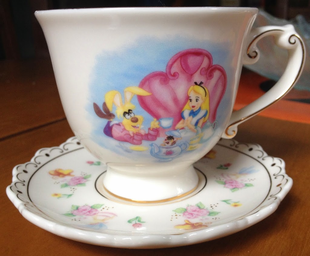 Alice In Wonderland Tea Cup - Main Street Wishes