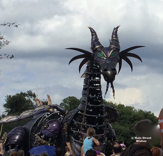 Months after fire, Disney dragon float, Maleficent, returns to parade